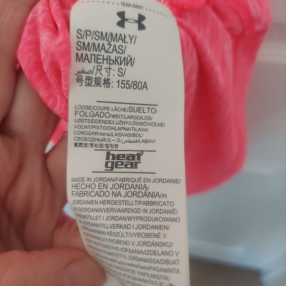 Under Armour Racer Back Heat Gear Tank Top Small - Picture 6 of 6